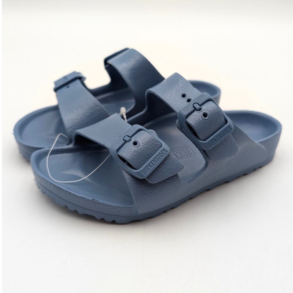 Birkenstock Arizona Essentials EVA Sandals Kids' Elemental Blue Size USC12 EU30